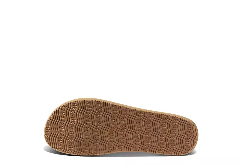 Reef Womens Beachbreak Flip Flop Sandal - Sand - Image 4