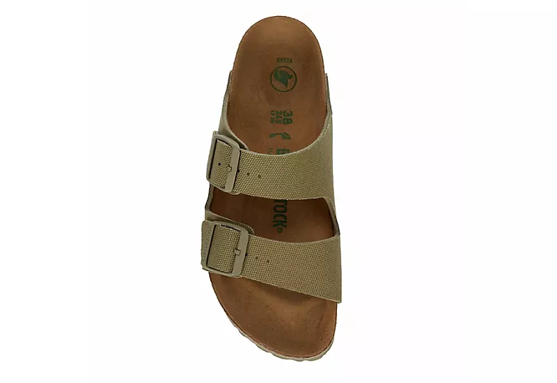 Birkenstock Womens Arizona Footbed Sandal - Khaki - Image 6