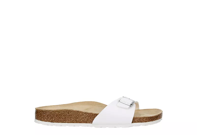 Birkenstock Womens Madrid Footbed Sandal - White - Image 2