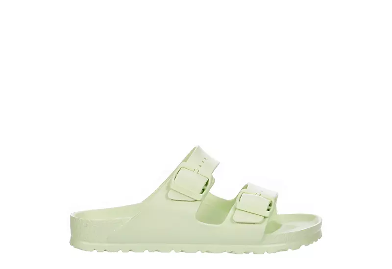 Birkenstock Womens Arizona Essentials Slide Sandal - Lime - Image 2
