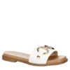 Michael By Michael Shannon Womens Jade Slide Sandal - White