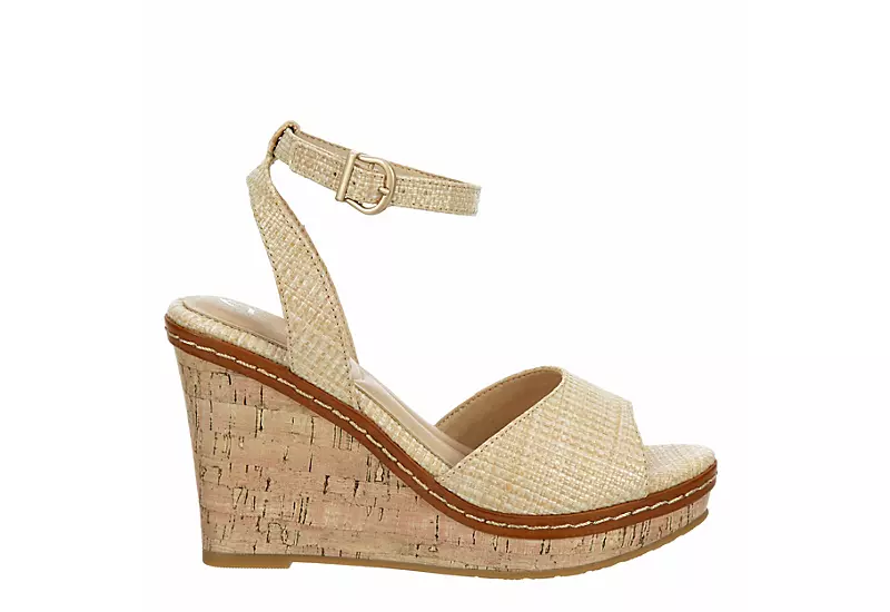 Dirty Laundry Womens Cll Meaning Wedge - Natural - Image 2