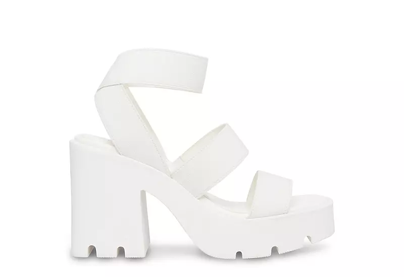Madden Girl Womens Templee Platform Sandal - White - Image 2