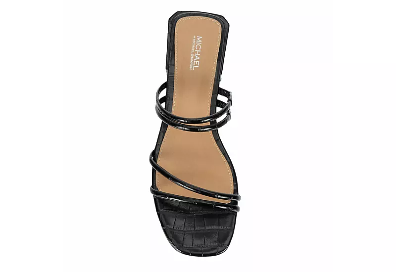 Michael By Michael Shannon Womens Liv Sandal - Black - Image 6
