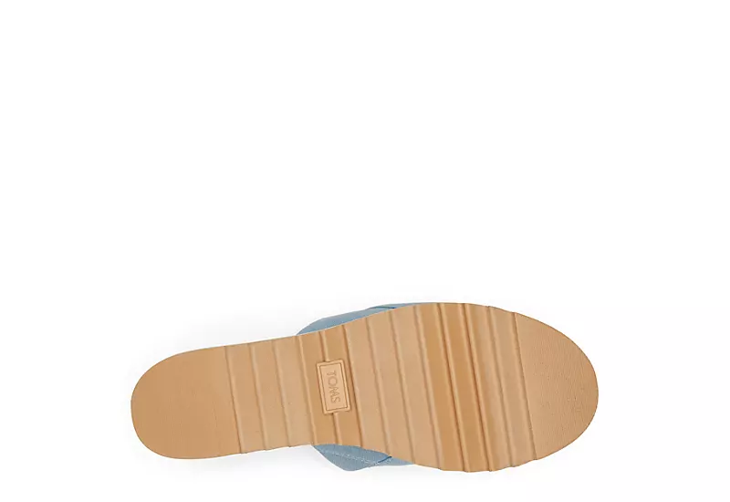 Toms Womens Diana Mule Sandal - Denim - Image 5