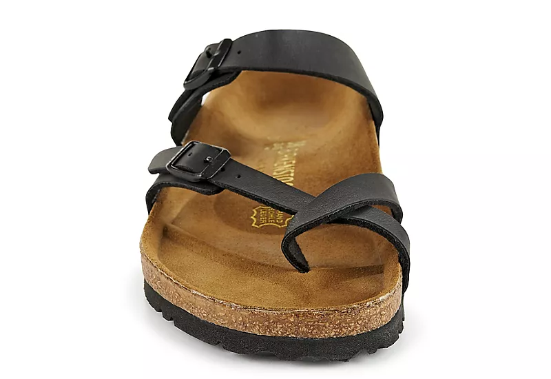 Birkenstock Womens Mayari Footbed Sandal - Black - Image 5