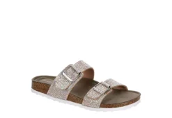 Madden Girl Womens Brando Footbed Sandal - Blush
