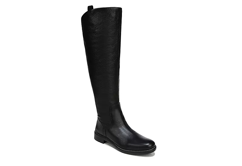 Franco Sarto Womens Meyer Wide Calf Tall Boot - Black
