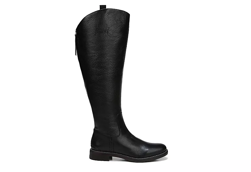 Franco Sarto Womens Meyer Wide Calf Tall Boot - Black - Image 2
