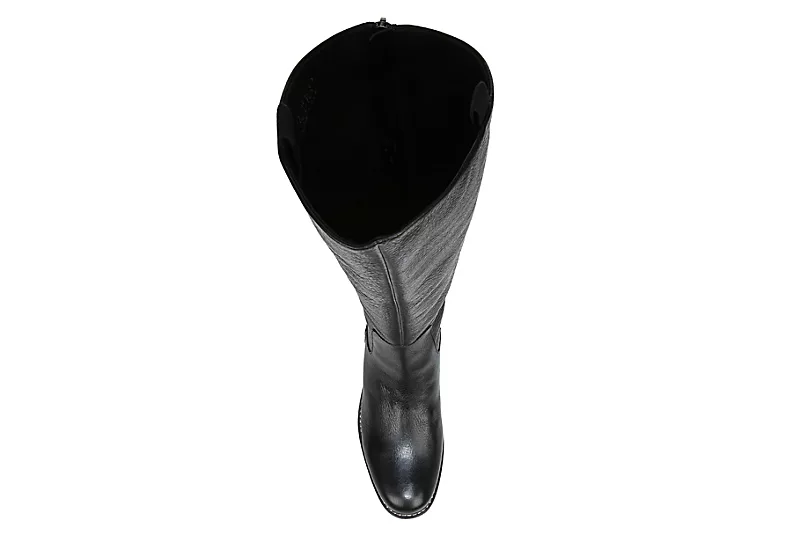 Franco Sarto Womens Meyer Wide Calf Tall Boot - Black - Image 6