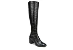 Franco Sarto Womens Tribute Tall Dress Boot - Black
