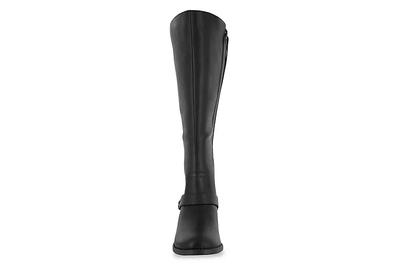 Easy Street Womens Jewel Wide Calf Tall Boot - Black - Image 3