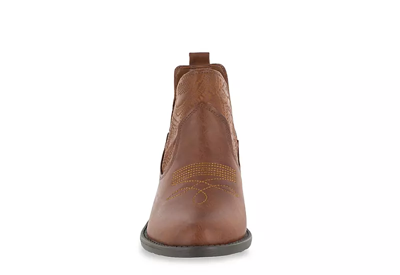 Easy Street Womens Legend Bootie - Tan - Image 3