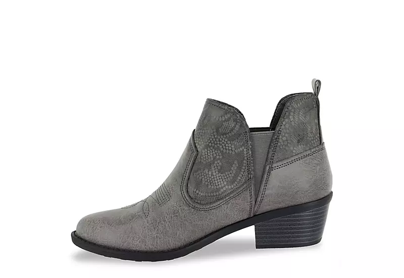 Easy Street Womens Legend Bootie - Grey - Image 4