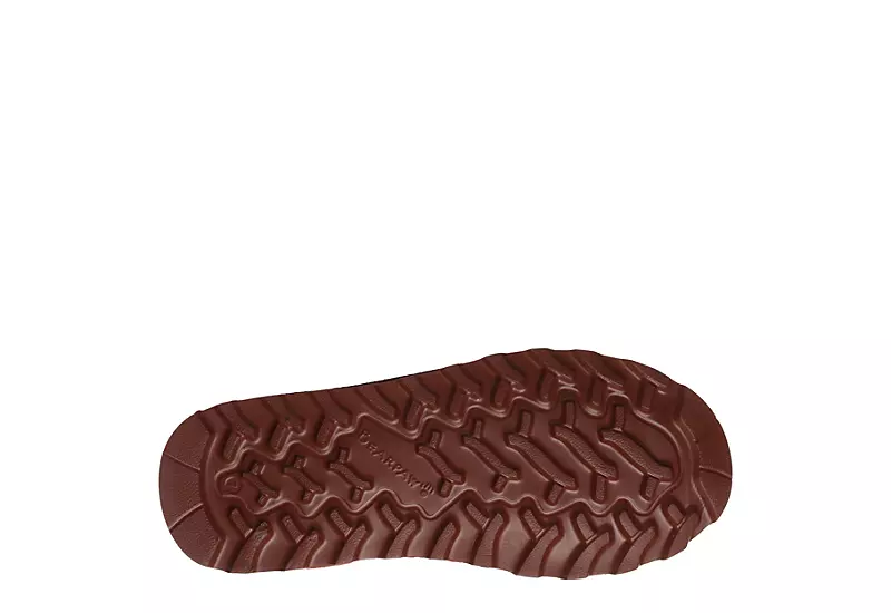 Bearpaw Womens Skye Lace-up Fur Boot - Dark Red - Image 7