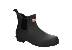 Hunter Boots Llc Womens Original Chelsea Rain Boot - Black