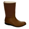 Hunter Boots Llc Womens Original Roll Top Sherpa Rain Boot - Tan