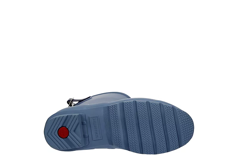 Hunter Boots Llc Womens Original Back Adj Rain Boot - Blue - Image 7