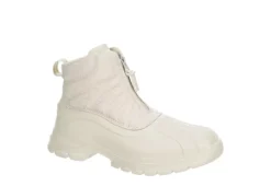 Sperry Womens Duck Float Zip Up Boot - Ivory