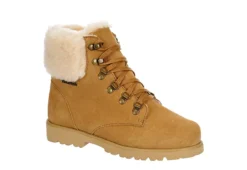 Bearpaw Womens Sam Lace-up Boot - Wheat