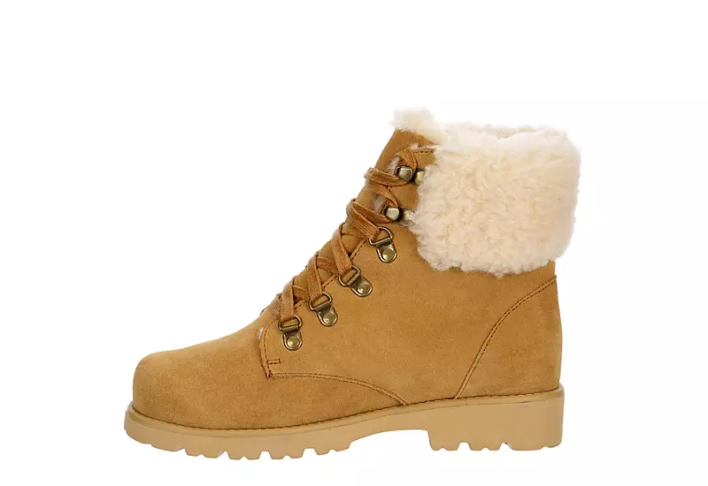 Bearpaw Womens Sam Lace-up Boot - Wheat - Image 4