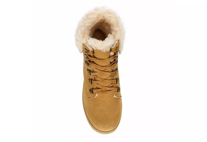 Bearpaw Womens Sam Lace-up Boot - Wheat - Image 6