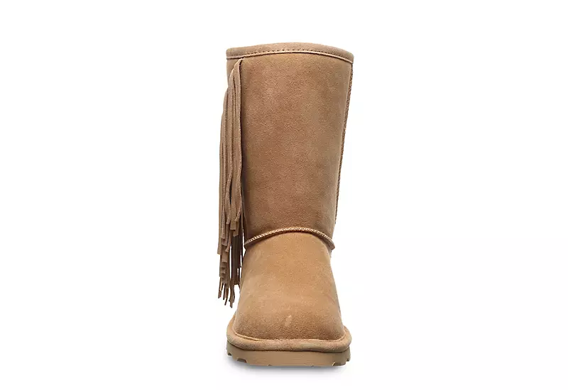 Bearpaw Womens Cherilyn Fur Boot - Tan - Image 3