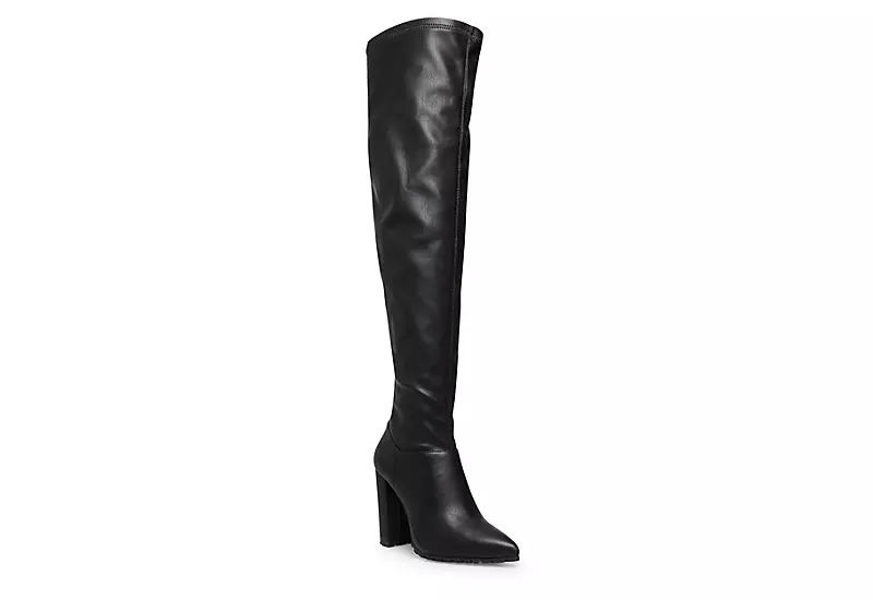 Madden Girl Womens Signall Over The Knee Boot - Black