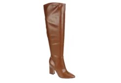 Michael By Michael Shannon Womens Camille Wide Calf Over The Knee Boot - Mocha