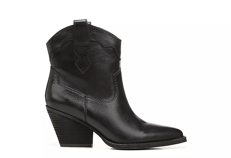 Zodiac Womens Roslyn Western Boot - Black - Image 2