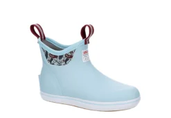 Xtratuf Womens 6 Salmon Sisters Ankle Deck Boot - Light Blue