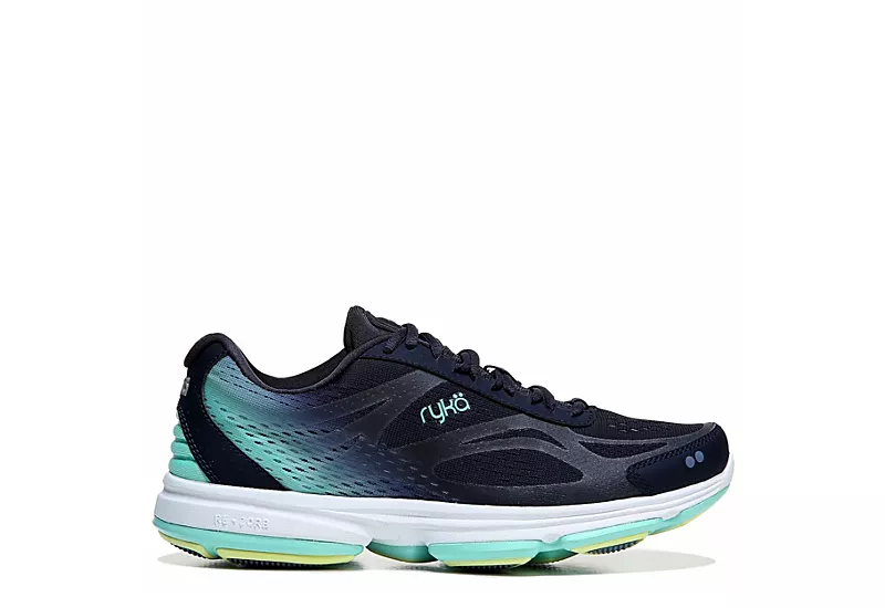 Ryka Womens Devotion Plus 2 Walking Shoe - Navy - Image 2
