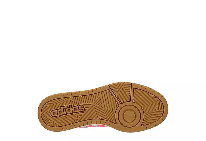 Adidas Womens Hoops 3.0 Mid Top Sneaker - White - Image 7