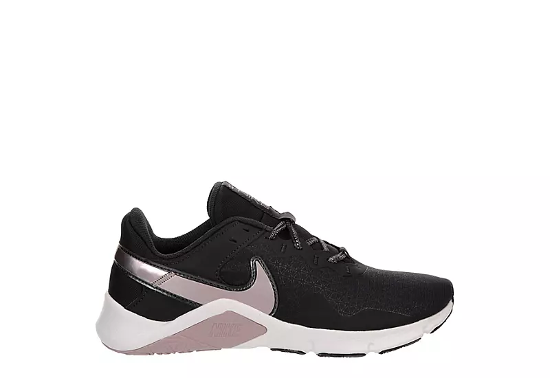 Nike Womens Legend Essential Training Shoe - Black - Image 2