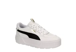 Puma Womens Karmen Rebelle Platform Sneaker - White