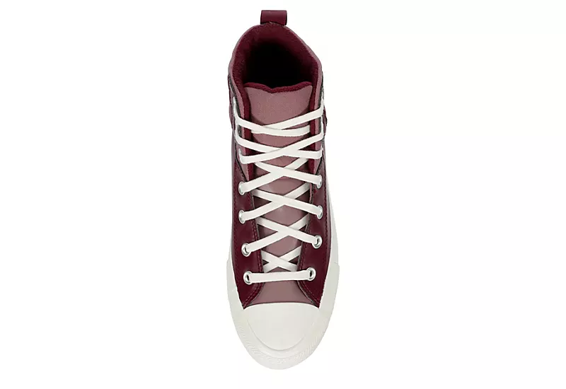 Converse Womens Chuck Taylor All Star Berkshire Boot - Burgundy - Image 6