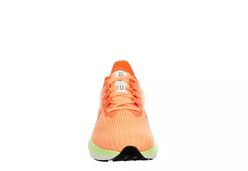 Nike Womens Zoom Winflo 9 Running Shoe - Orange - Image 3