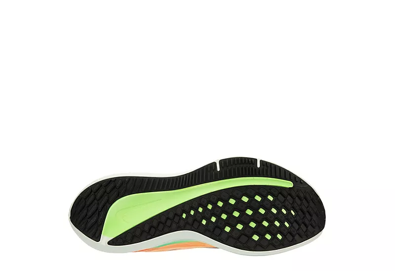 Nike Womens Zoom Winflo 9 Running Shoe - Orange - Image 7