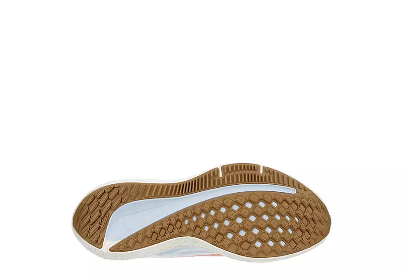 Nike Womens Zoom Winflo 9 Running Shoe - Blue - Image 7