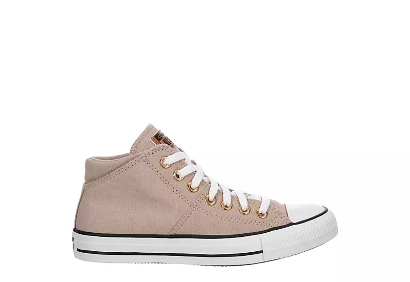 Converse Womens Chuck Taylor All Star Madison Mid Sneaker - Blush - Image 2