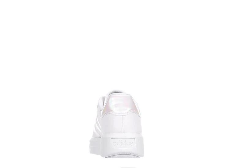 Adidas Womens Court Platform Sneaker - White - Image 5