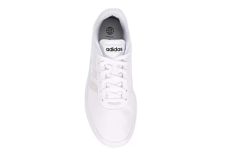 Adidas Womens Court Platform Sneaker - White - Image 6