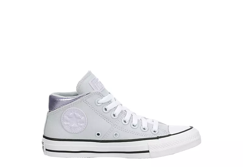 Converse Womens Chuck Taylor All Star Madison High Top Sneaker - Pale Grey - Image 2