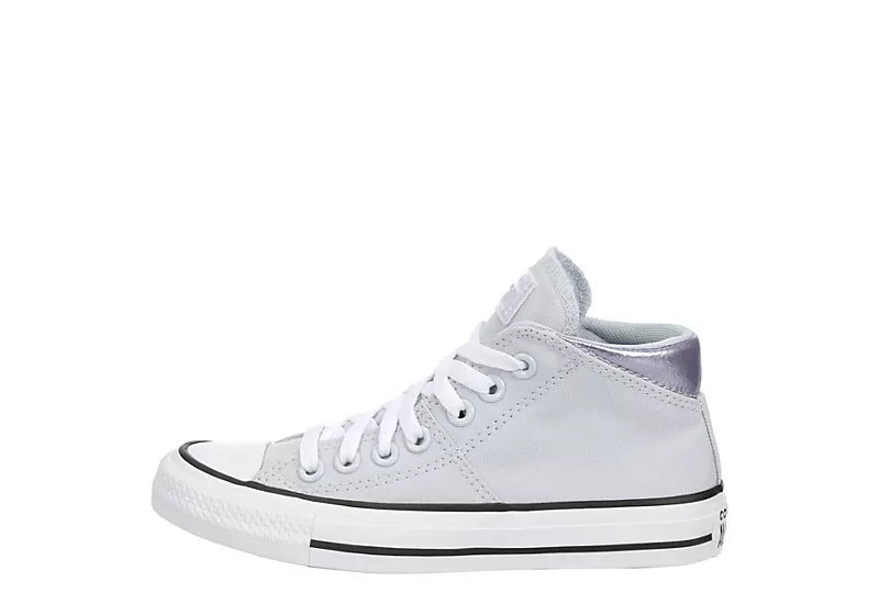 Converse Womens Chuck Taylor All Star Madison High Top Sneaker - Pale Grey - Image 4