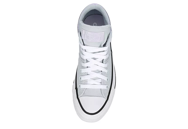 Converse Womens Chuck Taylor All Star Madison High Top Sneaker - Pale Grey - Image 6