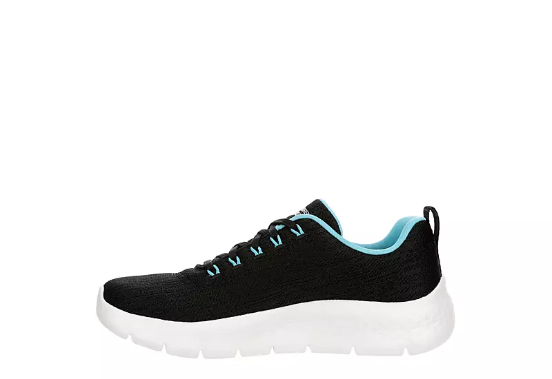 Skechers Womens Go Walk Flex Running Shoe - Black - Image 4