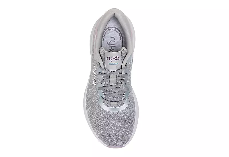 Ryka Womens Flourish Walking Shoe - Grey - Image 6