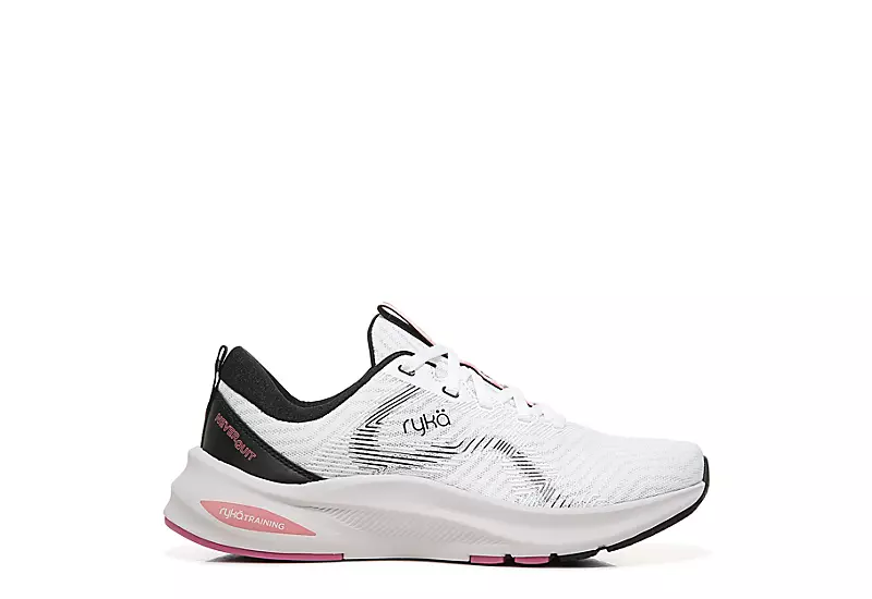 Ryka Womens Never Quit Training Shoe - White - Image 2
