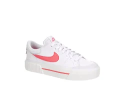 Nike Womens Court Legacy Lift Sneaker - White