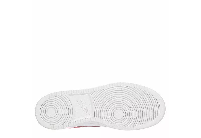 Nike Womens Court Vision Low Sneaker - White - Image 7
